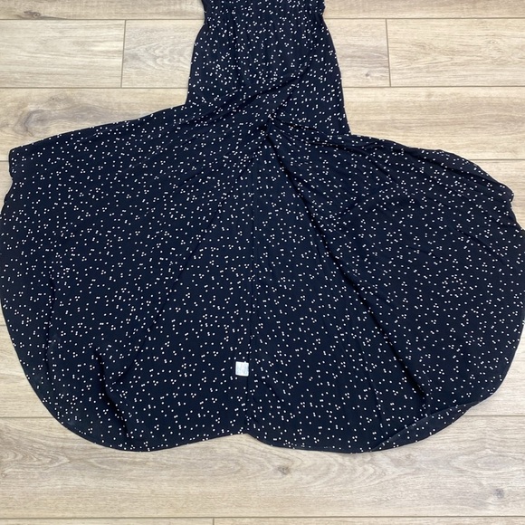 Flynn Skye |‎ Bella | Off the Shoulder Boho Maxi Dress Romantic polka dot - Picture 8 of 16